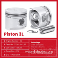 Genuine Parts TOYOTA 3L Engine Piston 13101-54100